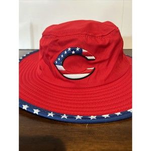 2023 SGA Cincinnati Reds Floppy Bucket Hat Bally’s Sports Sun Hat Stars/Stripes